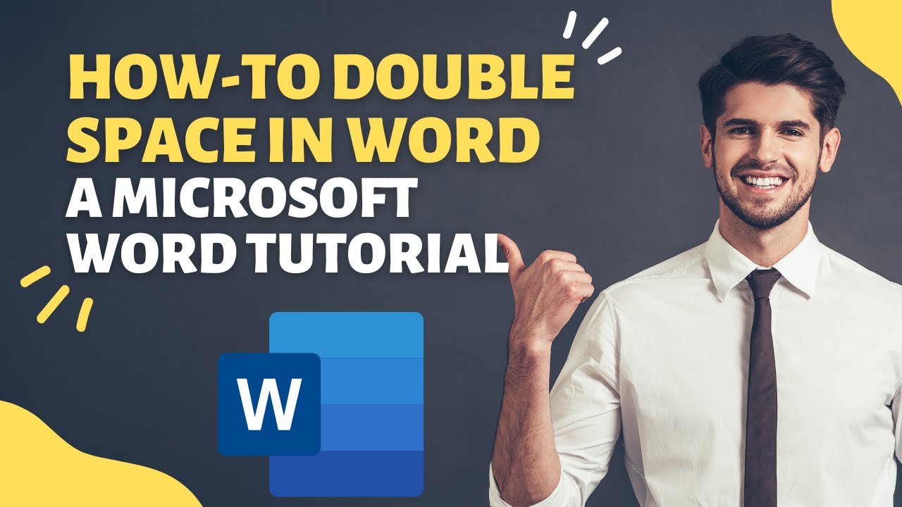 How to double space in Word 2016 FAST YouTube