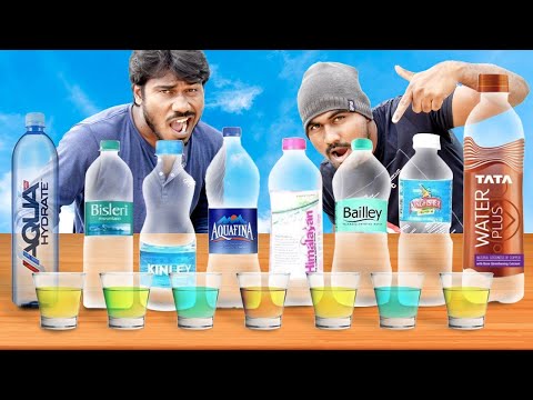 Don't Buy A Bottled Water, Before Watch This. Water Taste Test