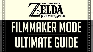 Zelda Breath of the Wild | Filmmaker Mode Guide | Cemu 1.11.4