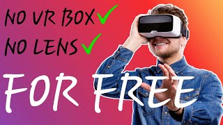 how to WATCH VR videos WITHOUT VR box || experience virtual reality || PART1