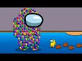 A Giant Impostor made of Impostors Kills Crewmate! AMONG US COOL ANIMATION