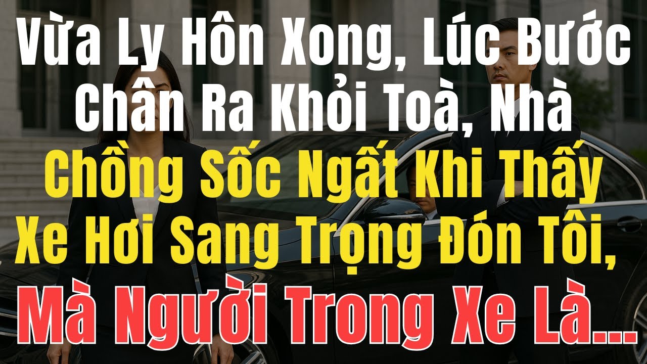 Vừa Ly Hôn, Bước Chân Ra Toà, Nhà Chồng Sốc Ngất Khi Thấy Xe Hơi Tiền Tỷ Đón Tôi, Người Trong Xe Là…