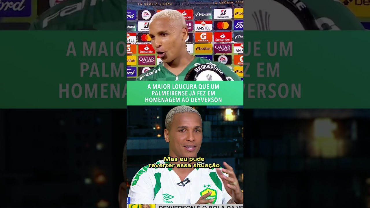 Deyverson: o herói da Libertadores do Palmeiras #shorts