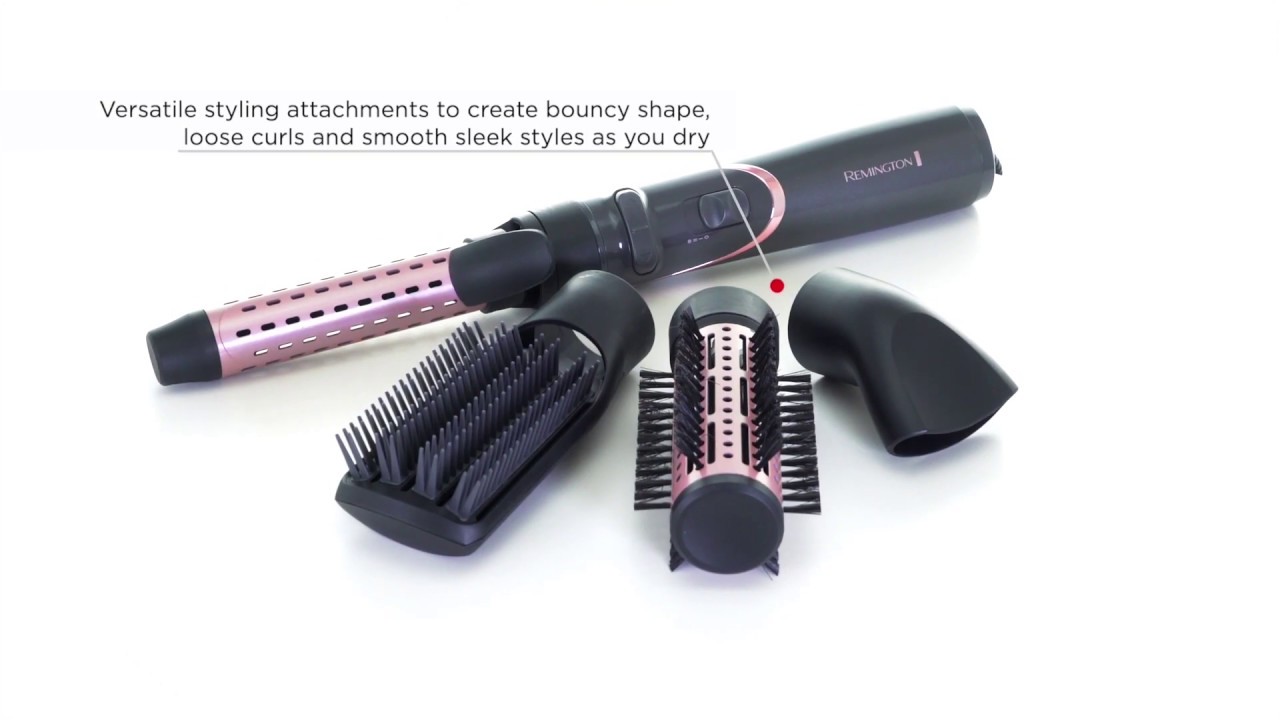 Curl & Straight Confidence Rotating Hot Air Styler AS8606 - 360 Video -  YouTube