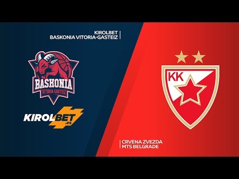 KIROLBET Baskonia Vitoria-Gasteiz - Crvena Zvezda mts Belgrade Highlights | EuroLeague, RS Round 26