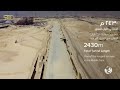Opening the largest tunnel in the middle east in riyadh  part of king salman park project
