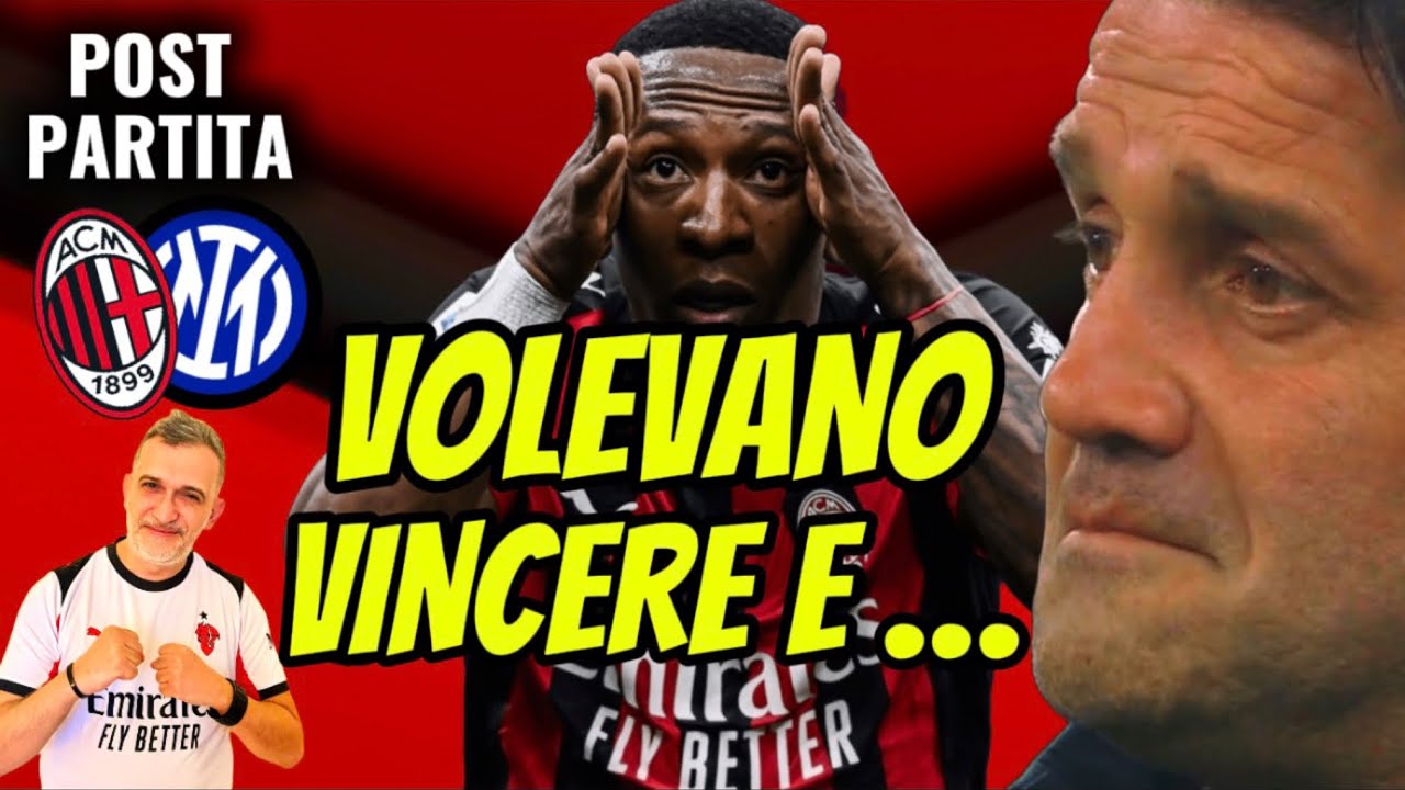 DERBY e alla fine...VINCE SEMPRE IL MILAN ! 🔴⚫️ | Milan - Inter 1-0 