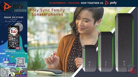 Poly Sync Series Speakerphones Video by TWJ