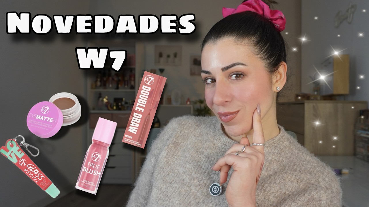 PRIMERAS IMPRESIONES ✨ Novedades W7 ❗Maquillaje lowcost a prueba!
