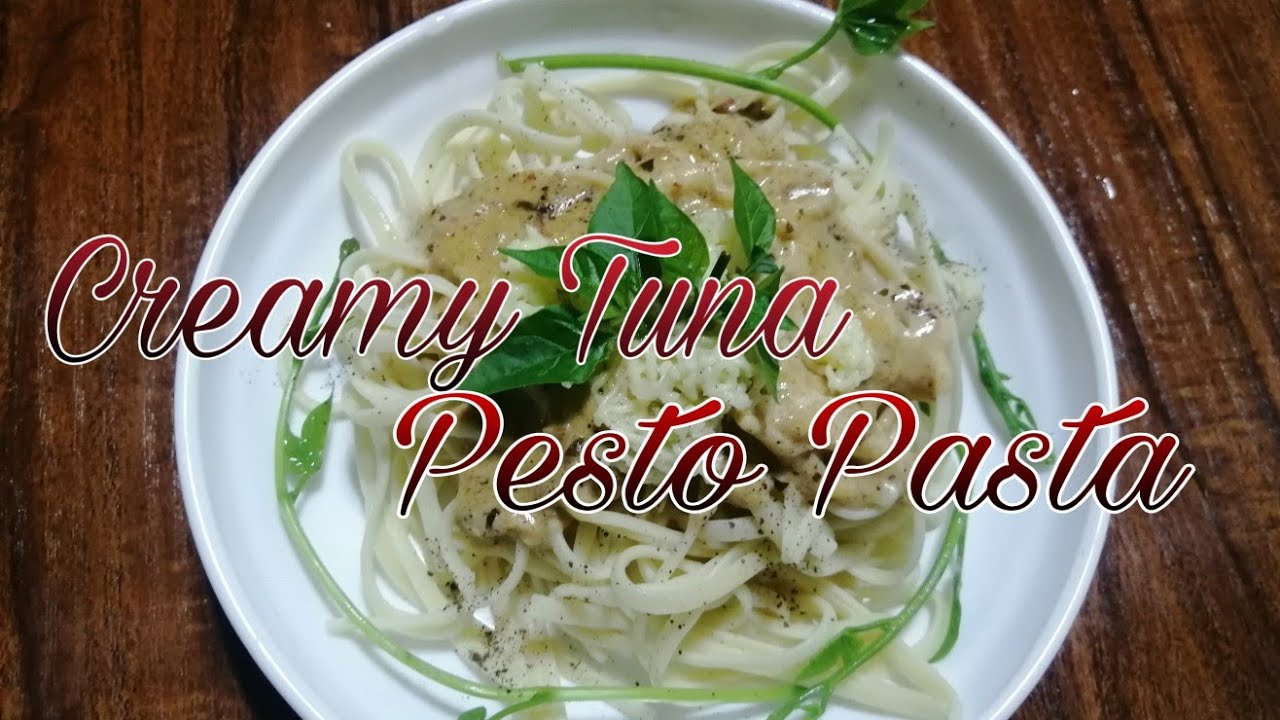 Creamy Tuna Pesto Pasta Quicky Meals YouTube