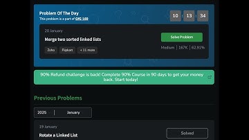 Merge two sorted linked lists I JAVA IGFG I POTD I DSA I #coding