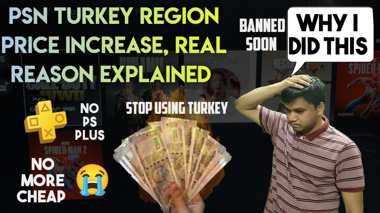 PSN Turkey Store Price Increase Explained