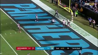 Greg Olsen Insane One Handed Catch For A Touchdown Panthers Vs Buccaneers