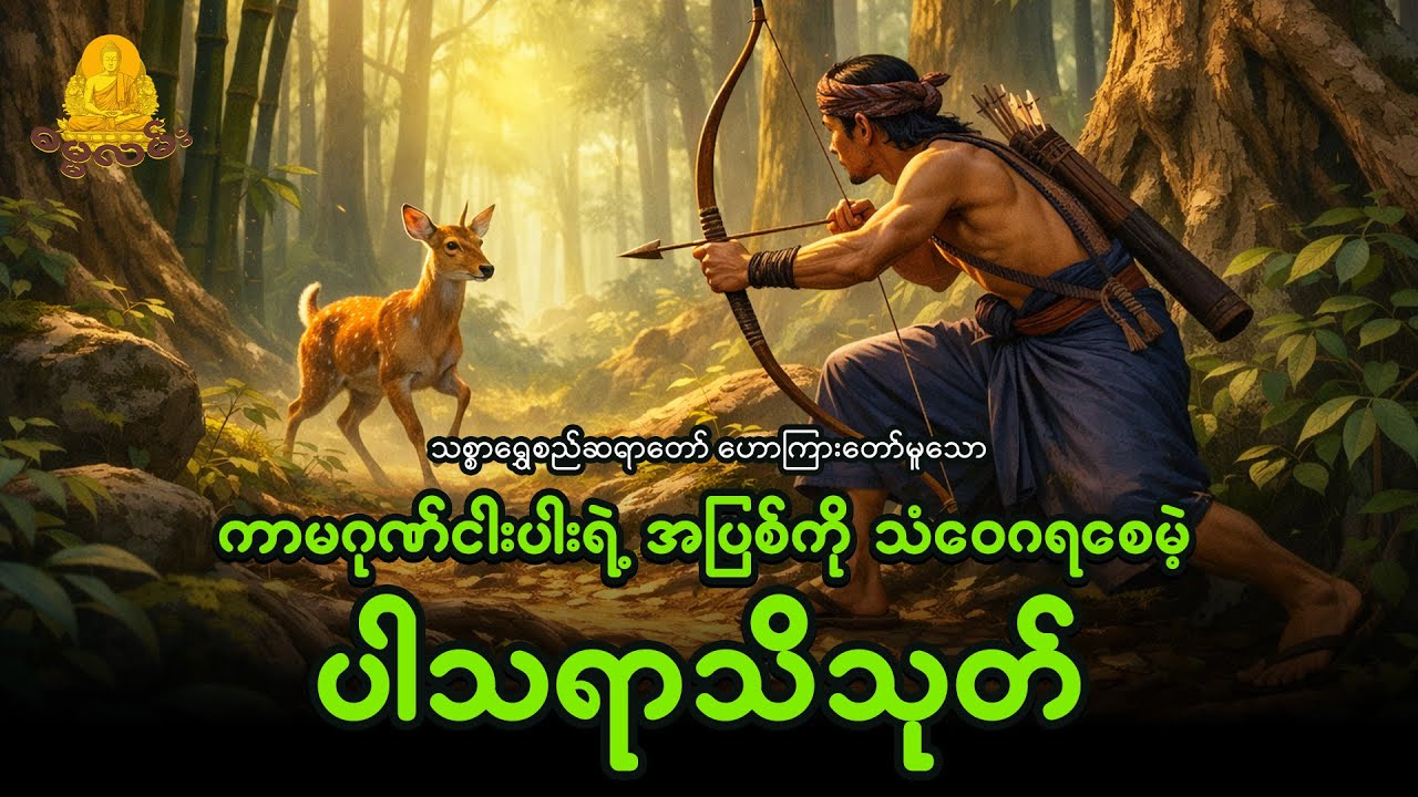 ကာမဂုဏ်ငါးပါးတို့ရဲ့ အကျိုးအပြစ်ကို သံဝေဂရစေမဲ့ ပါသရာသိသုတ် - သစ္စာရွှေစည်ဆရာတော်