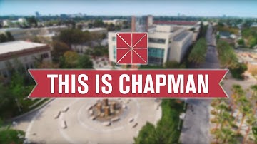 This is Chapman U