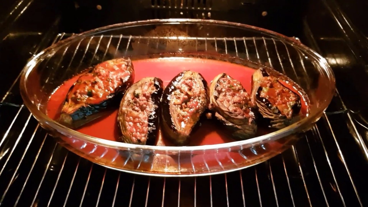 Karnıyarık - КАРНЫЯРЫК из баклажан ( распоротый живот ) / ВКУСНОЕ ...