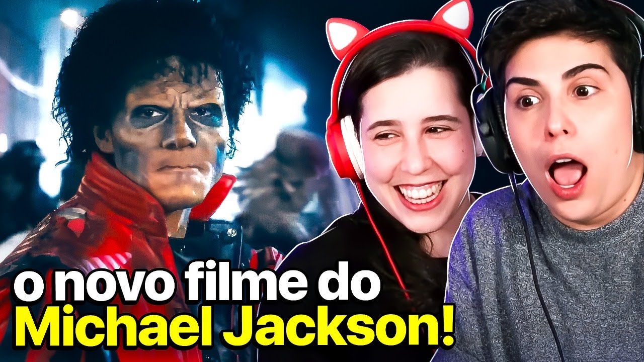 O FILME DO MICHAEL JACKSON TÁ INCRÍVEL! | React