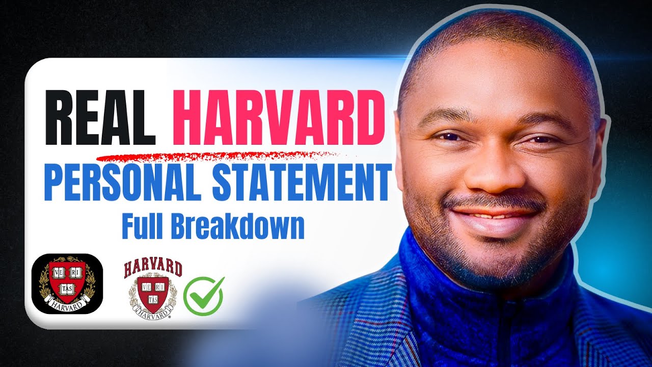 This Statement of Purpose Won a Harvard Scholarship (Full Breakdown)