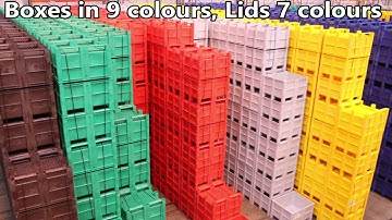 Millions of Dolav plastic pallet boxes, many assist recycling - RWM 2018 Showreel