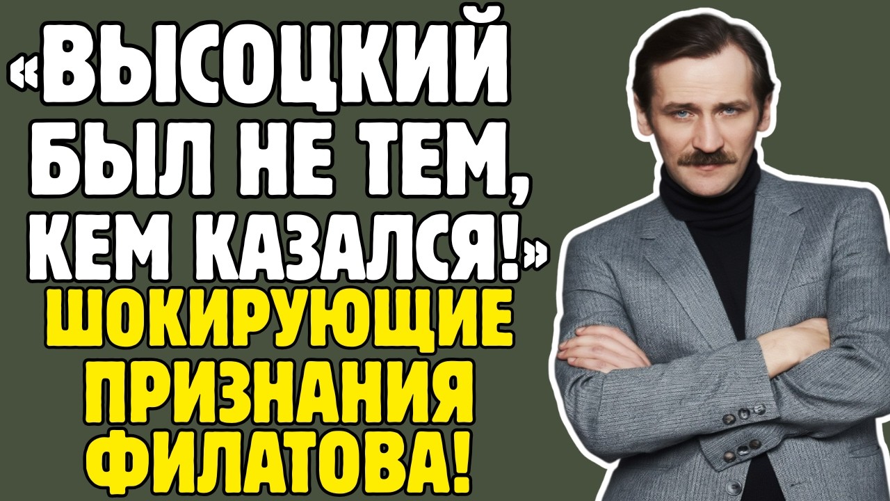 ЛЕОНИД ФИЛАТОВ знал ВСЁ о советском театре! Высоцкий, Демидова, Золотухин - тайны ШОКИРУЮТ!