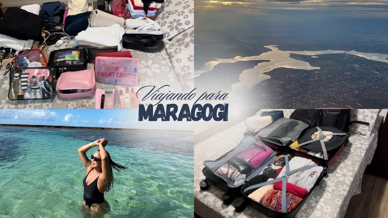 ARRUMANDO AS MALAS | viagem de praia | MARAGOGI 