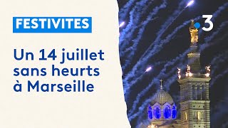 Festivités : un 14 juillet sans heurts à Marseille