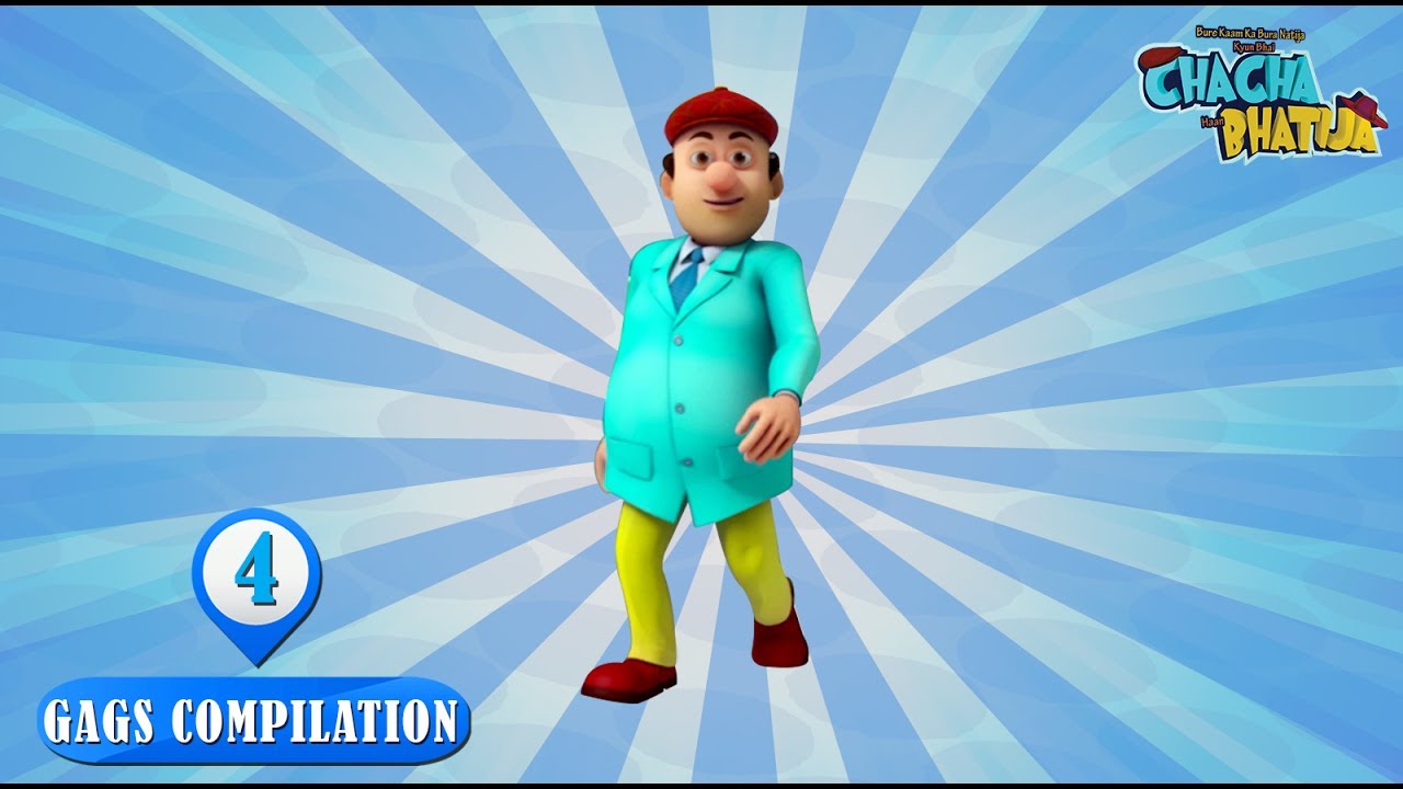 Chacha & Bhatija - Funny Gags #4 - 1 hour episodes!