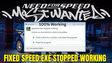 How to Fix "Speed.exe Has Stopped Working" in NFS Most Wanted 2005 | Full HD Fix + No Crash Solution