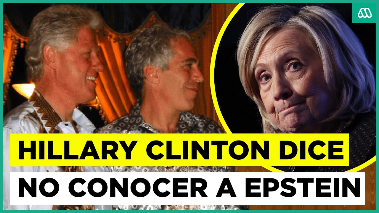 Hillary Clinton afirma que nunca conoció a Epstein