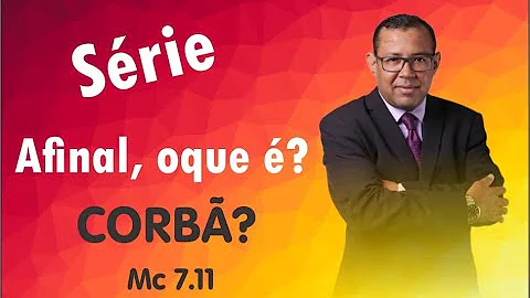 O que é Corban dos judeus?