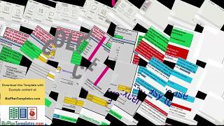 Fashion line excel financial worksheets - Income Profit & Loss, Cash Flow, Balance Sheet Statements screenshot 4