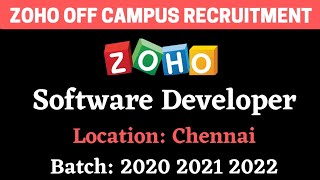 Zoho Off Campus Recruitment | Software Developer | BiNaRiEs screenshot 5