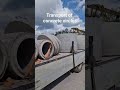 #concrete circles,#transport,#crane,#hiab,