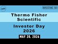 Thermo Fisher Investor Day 2026 | Life Science Instrumentation Software Synergies Outlined