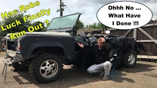 BIGGEST MISTAKE EVER ??? ABANDONED LAND ROVER DEFENDER 130 SV