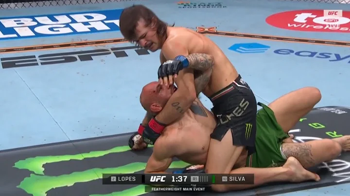 Diego Lopes knockout vs. Jean Silva Full Fight Highlights | UFC Noche