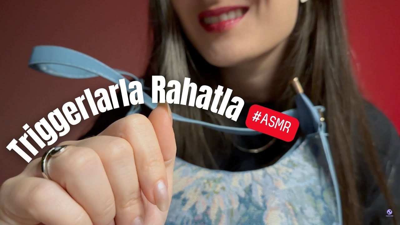 ASMR Türkçe | Çantamı Karıştırıyoruz 🤭✨ (Long Nail Tapping, 4K HD)
