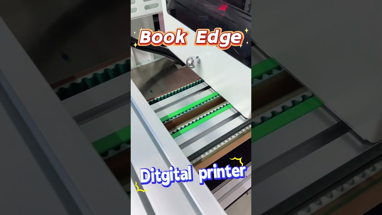 CSJ One pass digital inkjet printer for book edge printing.