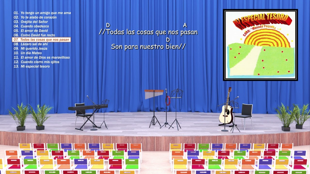 Todas las cosas que nos pasan__MI ESPECIAL TESORO__(con acordes)