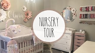 OLIVIA'S NURSERY | BABY GIRL NURSERY TOUR 2019