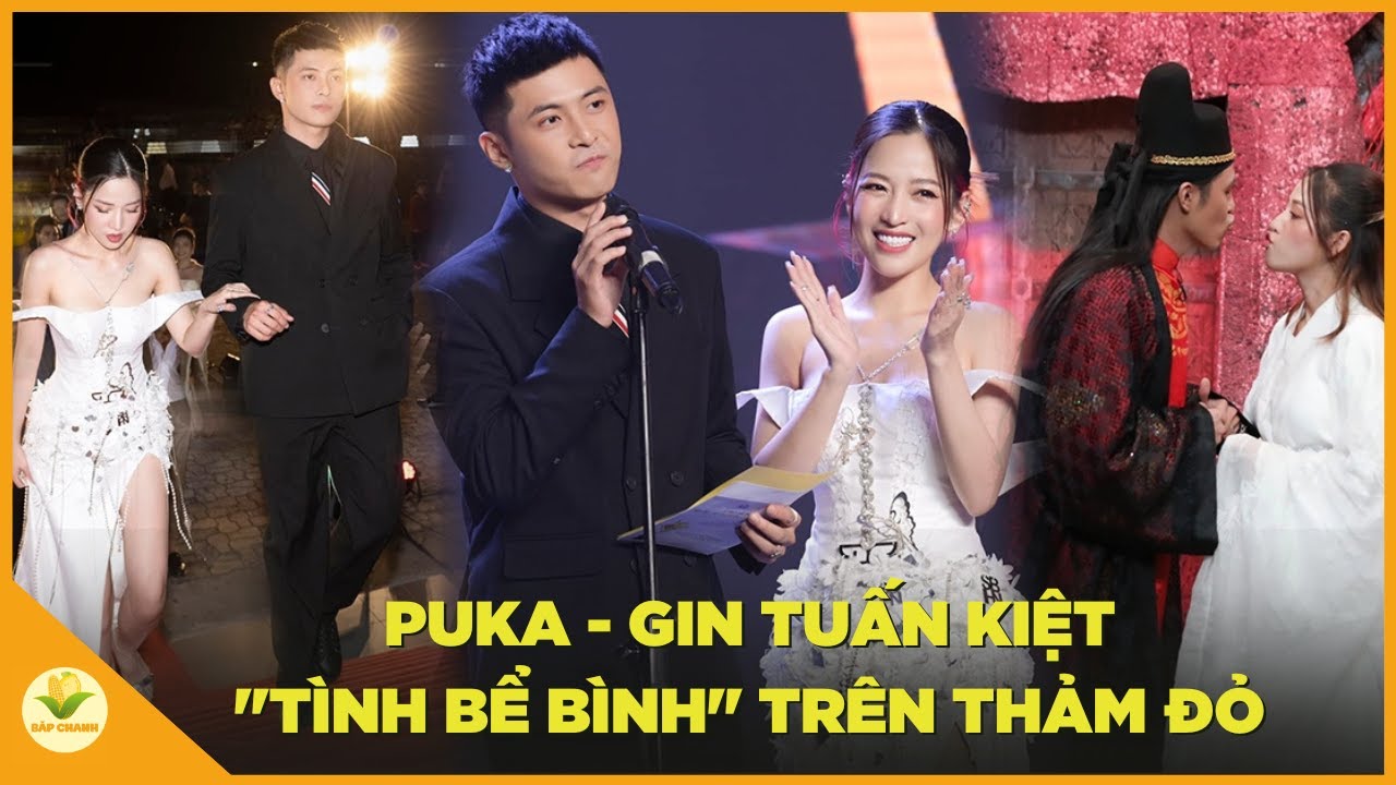 Puka - Gin Tuấn Kiệt "tình bể tình" mọi khoảnh khắc ở thảm đỏ - YouTube