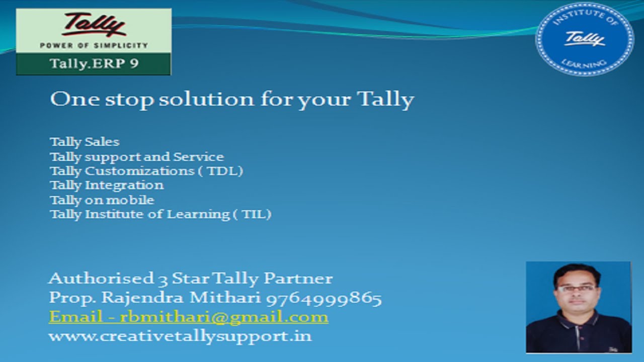 Learn about machine shop accounting from tally YouTube