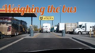 Weighing the bus