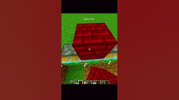 Minecraft Automatic Lava Bridge #shorts #minecraft #minecrafthacks