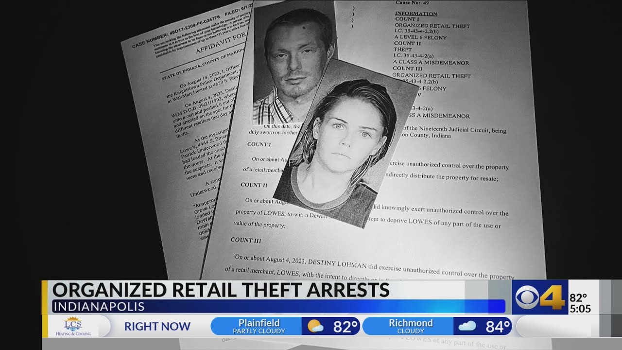 2 charged with organized retail theft in Indy as lawmakers crack down ...