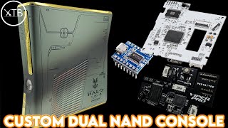 Custom Halo 3 Xbox 360 Slim - Dual NAND, LEDs, and More!
