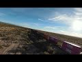 Union Pacific Doucle Stack Container Train heading North through New Mexico