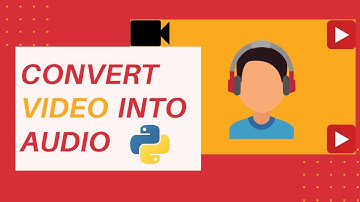 Convert Video into Audio using Python | Python Project | Video Editor | Python Video Editor | Python