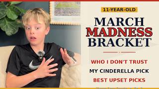 11-Year-Old Breaks Down His March Madness Bracket & Calls Out the #1 Seed He Doesn't Trust