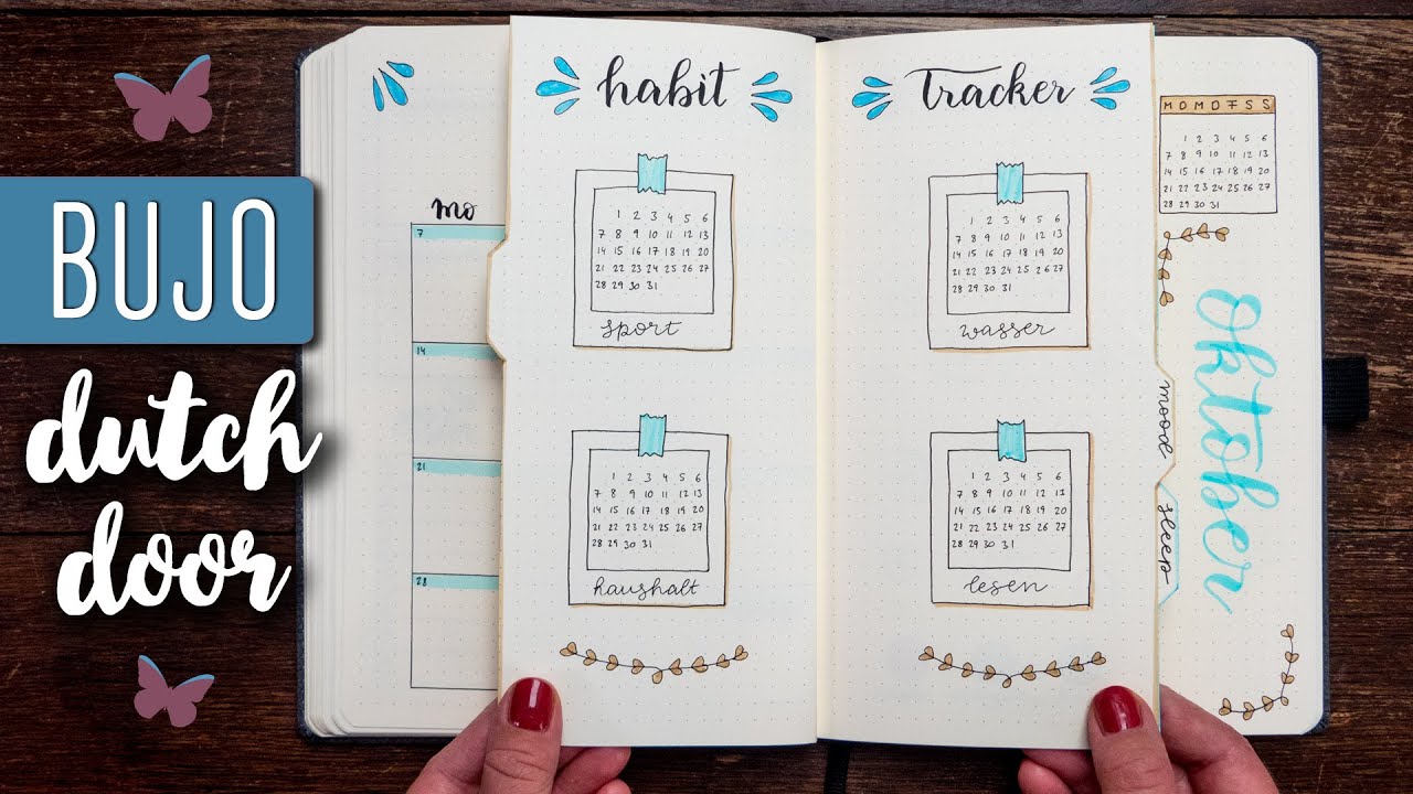 Dutch Door: Die genialsten Layouts im Bullet Journal | deutsch